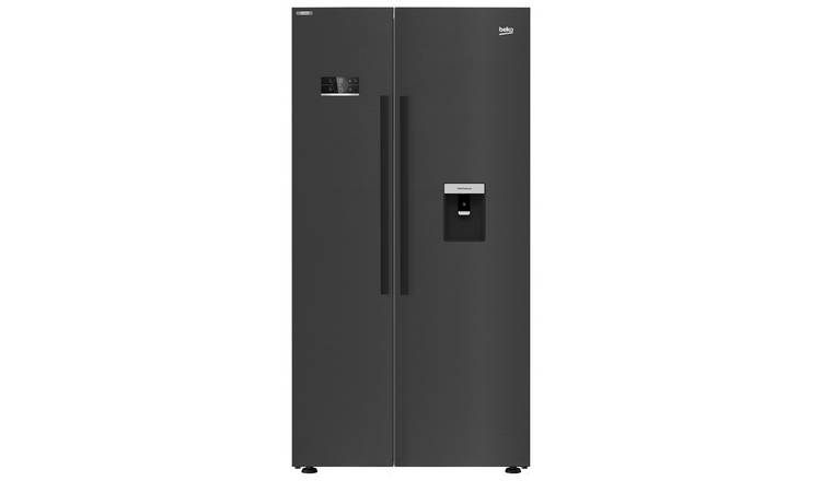 Beko ASD2341VB American Fridge Freezer - Black