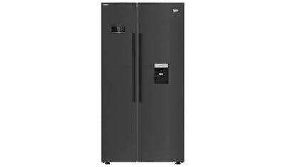 Beko ASD2341VB American Fridge Freezer - Black