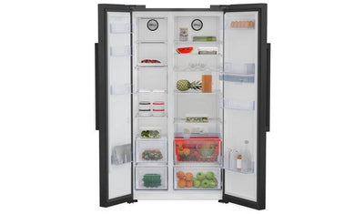 Beko ASD2341VB American Fridge Freezer - Black