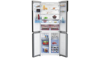 Beko GNE480EC3DVX American Fridge Freezer - Stainless Steel