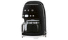 Smeg DCF02BLUK Retro Drip Filter Coffee Machine - Black