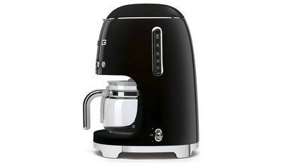 Smeg DCF02BLUK Retro Drip Filter Coffee Machine - Black