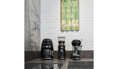 Smeg DCF02BLUK Retro Drip Filter Coffee Machine - Black