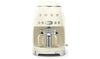 Smeg DCF02 50's Style Retro Drip Filter Coffee Machine Cream