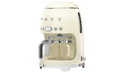 Smeg DCF02 50's Style Retro Drip Filter Coffee Machine Cream