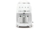 Smeg DCF02 50's Style Retro Drip Filter Coffee Machine White