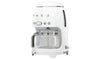 Smeg DCF02 50's Style Retro Drip Filter Coffee Machine White