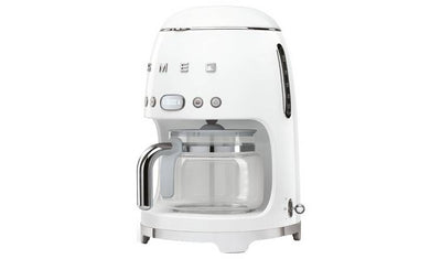 Smeg DCF02 50's Style Retro Drip Filter Coffee Machine White