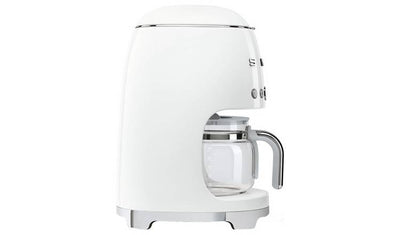 Smeg DCF02 50's Style Retro Drip Filter Coffee Machine White