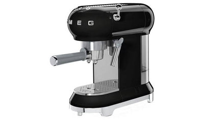 Smeg ECF01 50's Style Retro Espresso Coffee Machine - Black