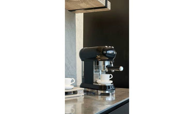 Smeg ECF01 50's Style Retro Espresso Coffee Machine - Black