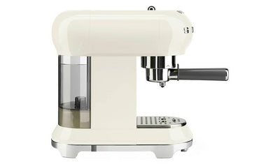 Smeg ECF01 50's Style Retro Espresso Coffee Machine - Cream