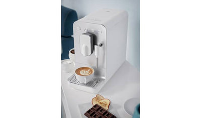 Smeg BCC02 Bean to Cup Coffee Machine - White