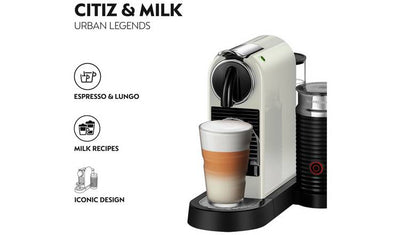 Nespresso Citiz and Milk Pod Coffee Machine by Magimix White