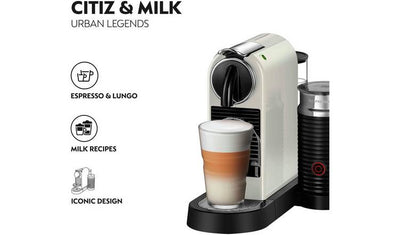 Nespresso Citiz and Milk Pod Coffee Machine by Magimix White