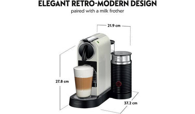 Nespresso Citiz and Milk Pod Coffee Machine by Magimix White