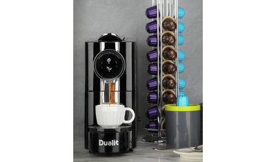 Dualit Cafe Plus Nespresso Pod Coffee Machine - Black