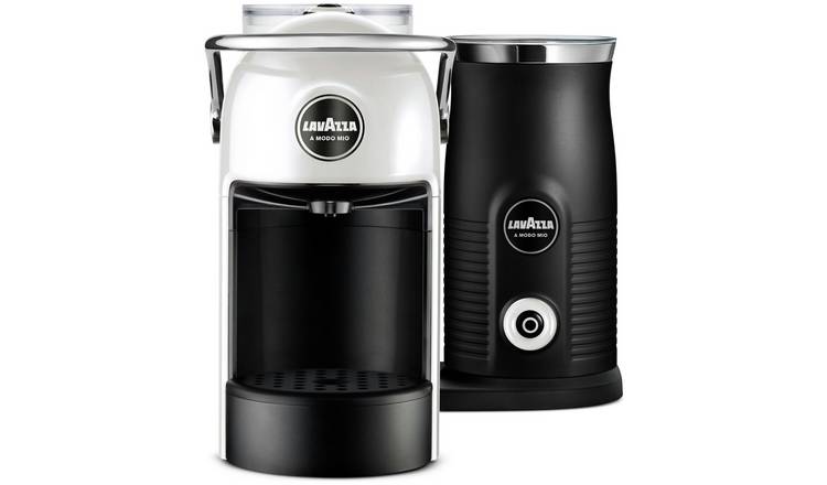Lavazza Jolie&Milk Pod Coffee Machine - White