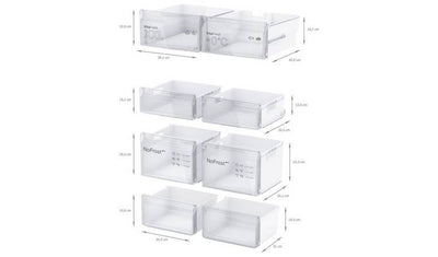 Bosch KFN96VPEAG Multi Door American Fridge Freezer-S/Steel