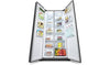 Fridgemaster MS83430FFB American Fridge Freezer - Black