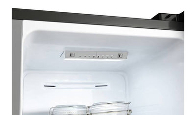 Fridgemaster MS83430FFB American Fridge Freezer - Black