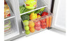 Fridgemaster MS83430FFB American Fridge Freezer - Black