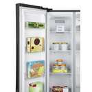 Fridgemaster MS83430FFB American Fridge Freezer - Black