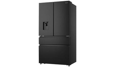 Hisense RF749N4SWFE American Fridge Freezer - Black