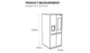 LG GSLV50DSXM American Fridge Freezer - Graphite