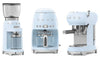 Smeg ECF01PBUK 50's Style Retro Espresso Coffee Machine