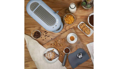 Smeg ECF01PBUK 50's Style Retro Espresso Coffee Machine