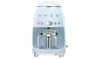 Smeg DCF02PBUK 50's Style Retro Filter Coffee Machine - Blue