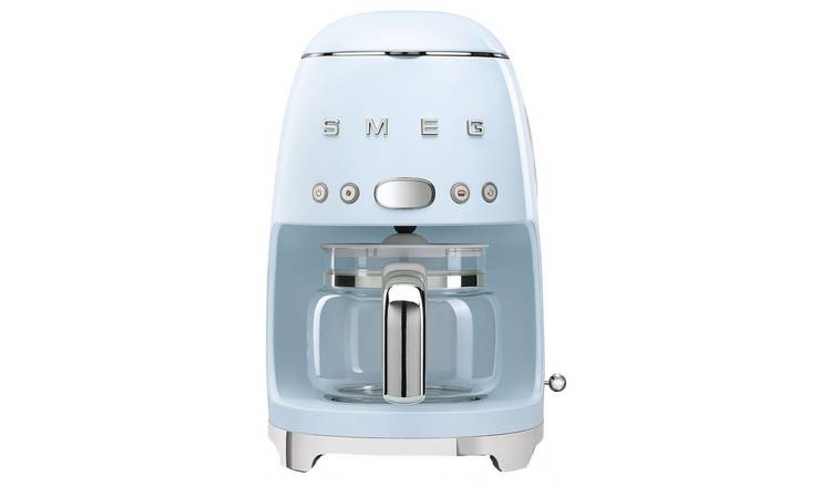 Smeg DCF02PBUK 50's Style Retro Filter Coffee Machine - Blue