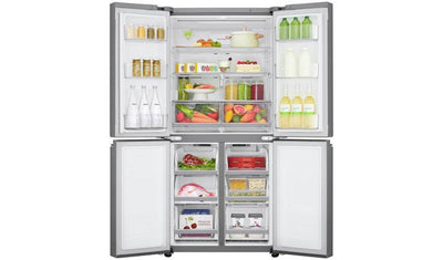 LG GMB844PZ4E Slim Multidoor American Fridge Freezer-Silver