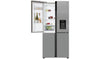 Hoover HSC818FXWDK No Frost American Fridge Freezer - Silver