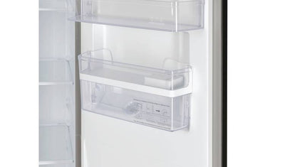 Hoover HSC818FXWDK No Frost American Fridge Freezer - Silver