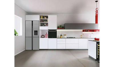 Hoover HSC818FXWDK No Frost American Fridge Freezer - Silver