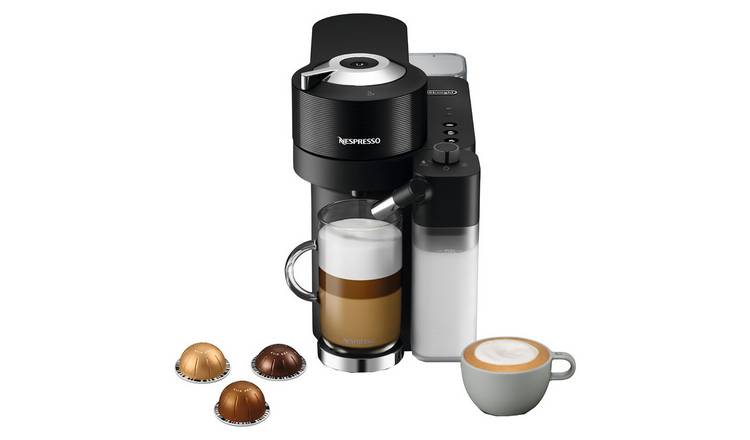 Nespresso Lattissima Vertuo Pod Coffee Machine - Black