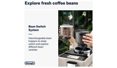De'Longhi Rivelia Bean to Cup Coffee Machine - Beige