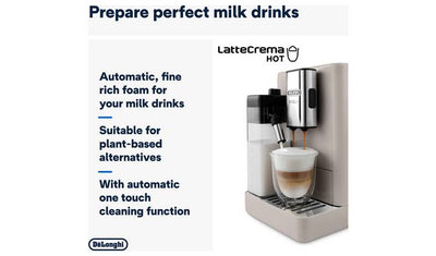 De'Longhi Rivelia Bean to Cup Coffee Machine - Beige