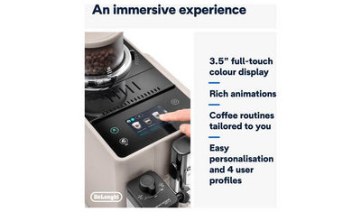 De'Longhi Rivelia Bean to Cup Coffee Machine - Beige
