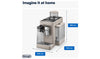 De'Longhi Rivelia Bean to Cup Coffee Machine - Beige