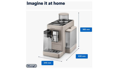 De'Longhi Rivelia Bean to Cup Coffee Machine - Beige