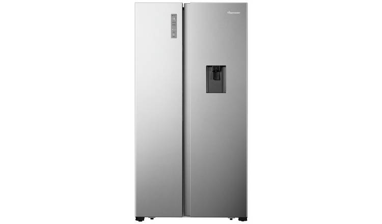 Fridgemaster MS91521FFS American Fridge Freezer - Silver