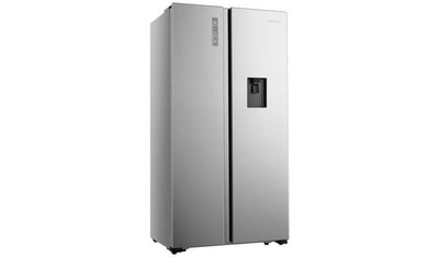 Fridgemaster MS91521FFS American Fridge Freezer - Silver