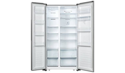 Fridgemaster MS91521FFS American Fridge Freezer - Silver