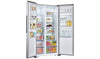 Fridgemaster MS91521FFS American Fridge Freezer - Silver