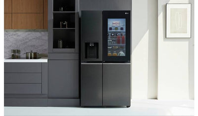 LG GSXV91MCAE American Fridge Freezer - Black