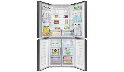 Hisense RQ560N4WBF PureFlat American Fridge Freezer - Black