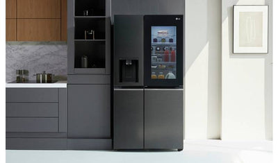 LG GSXV90MCAE American Fridge Freezer - Black